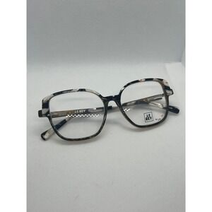 J.F. REY Designer Eyeglasses Frames Black‎ Cream Pattern Fashion Glasses